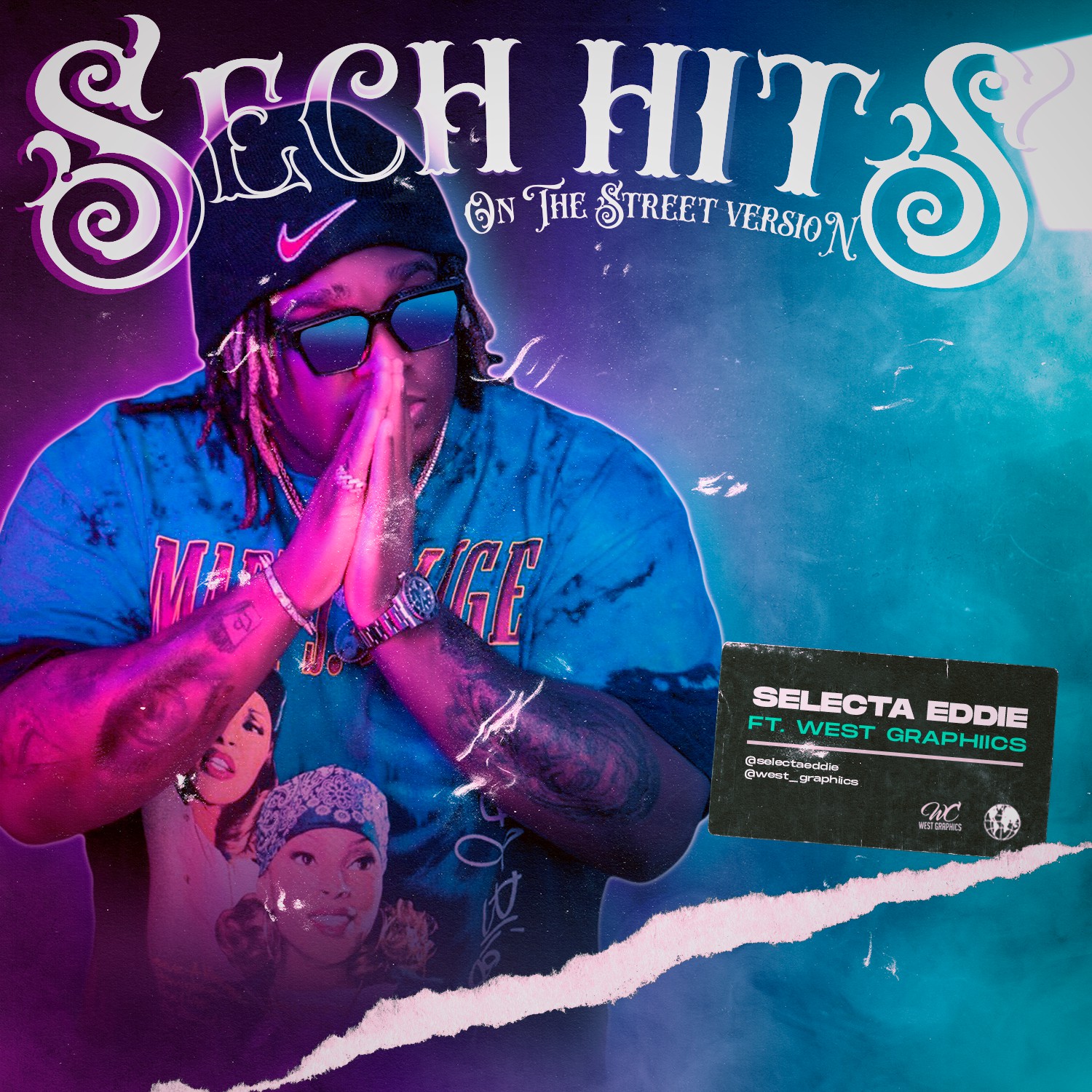 Sech - @SelectaEddie ft @west graphiics - On The Street Sech Hits